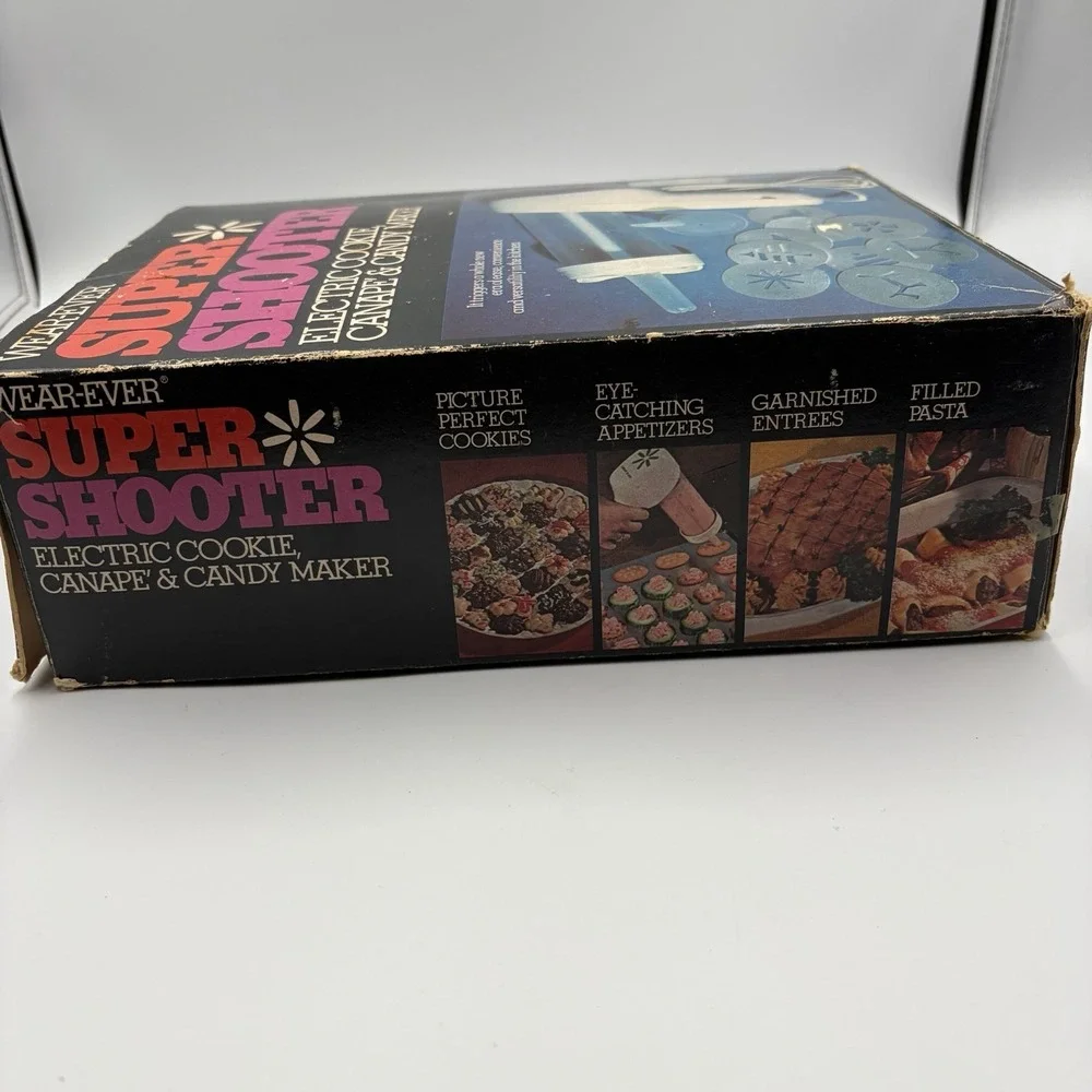 Vintage Wear-Ever‎ Super Shooter No. 70001 Electric Cookie Canapé Candy Maker